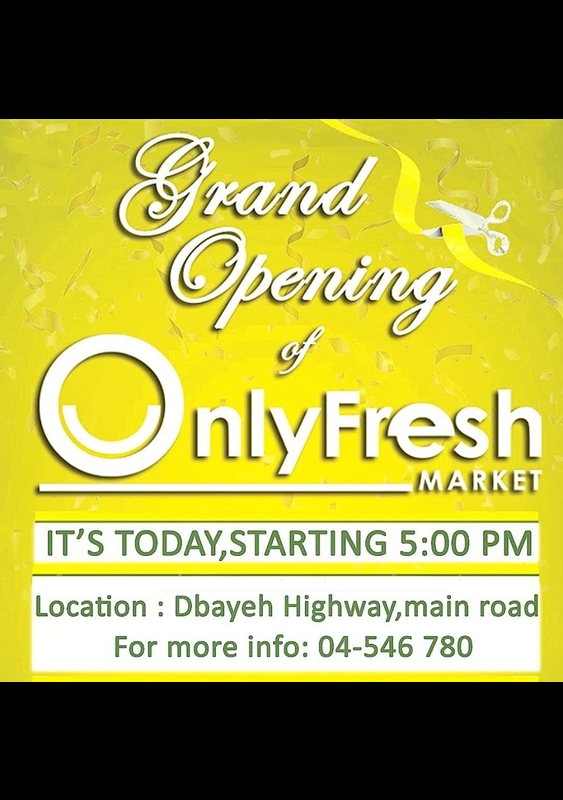 Grand Opening of Only Fresh Market